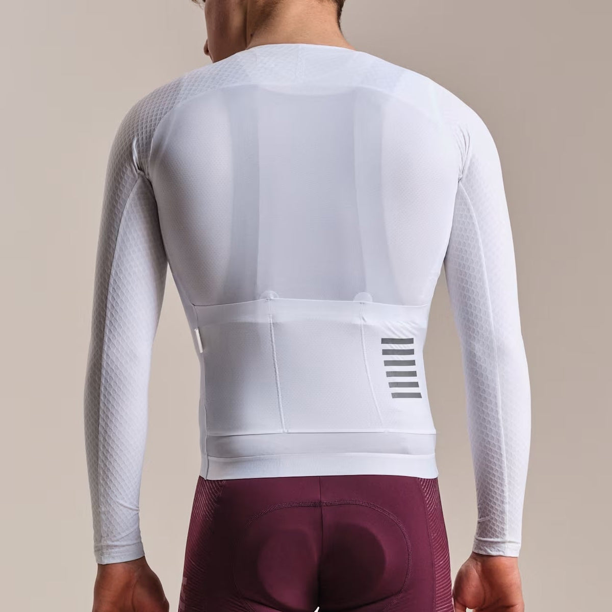 Maillot manches longues Rapha Pro Team Aero - Blanc
