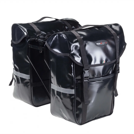 Juego de alforjas laterales Bonin waterproof - Negro