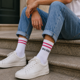 All4cycling College socken - Weiss