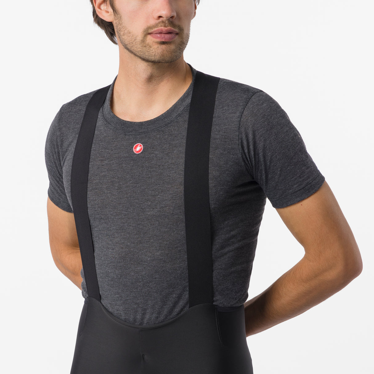 Castelli Nano Rain bib tight - Black