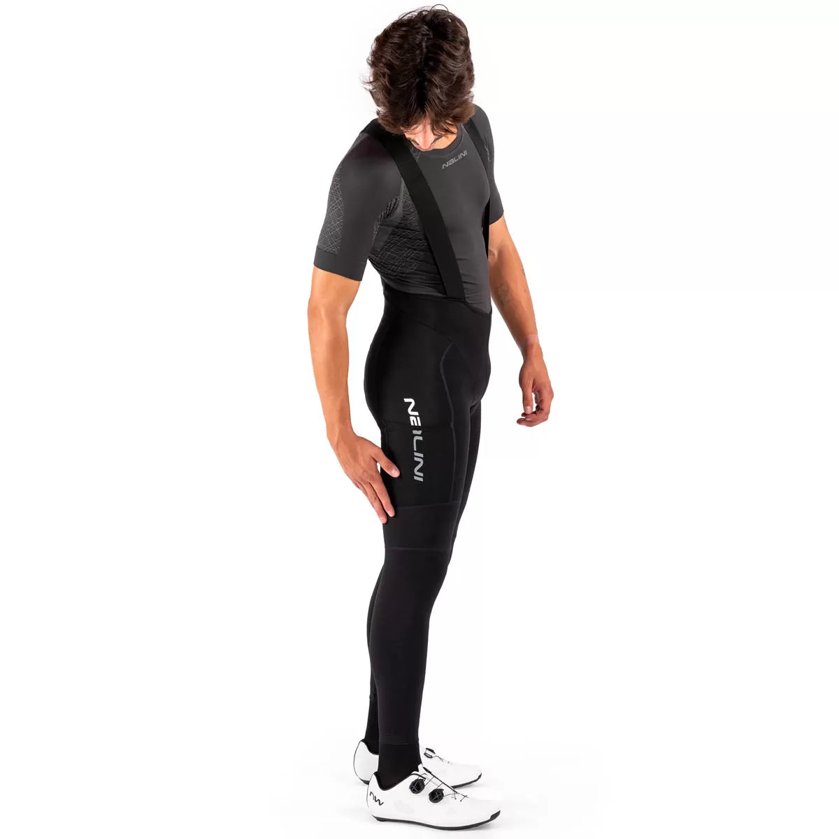 Radhose lang Nalini Trendy - Schwarz