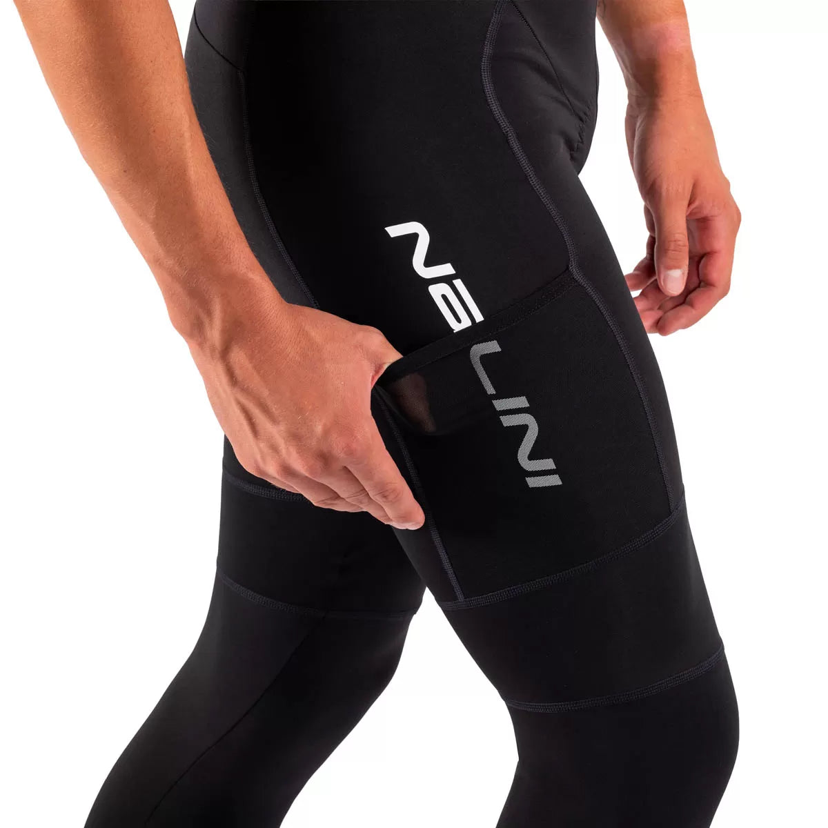 Radhose lang Nalini Trendy - Schwarz