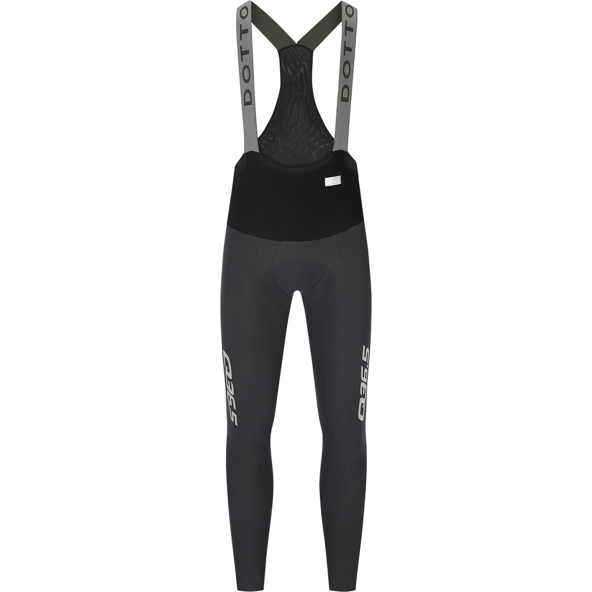 Bib tight Q36.5 Dottore Hybrid - Grey black