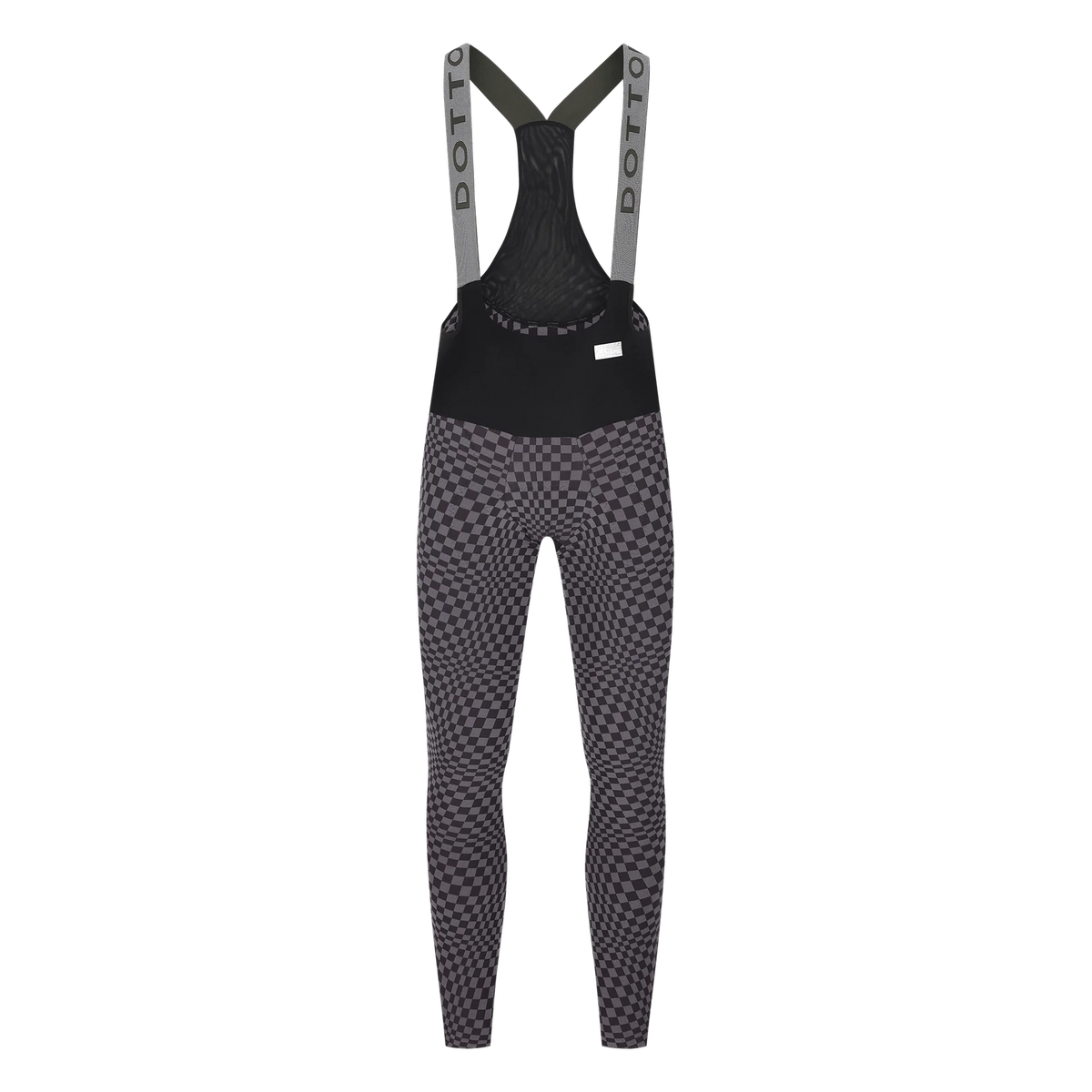 Q36.5 Dottore Termico bib tight - Check Grey