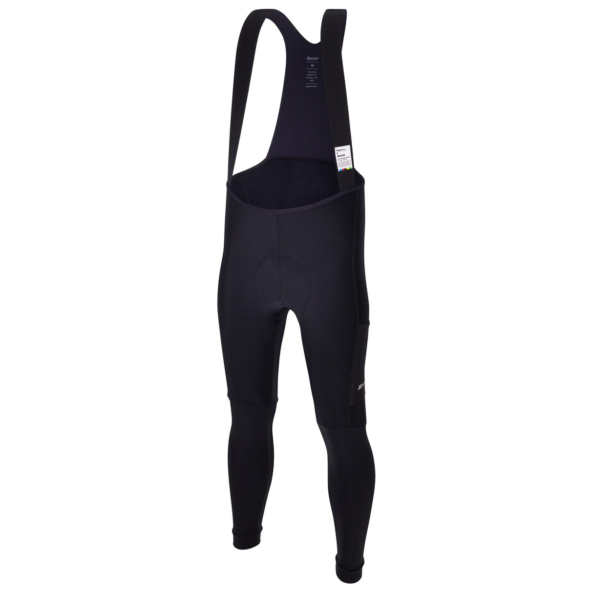 Santini UCI bib tight - Black