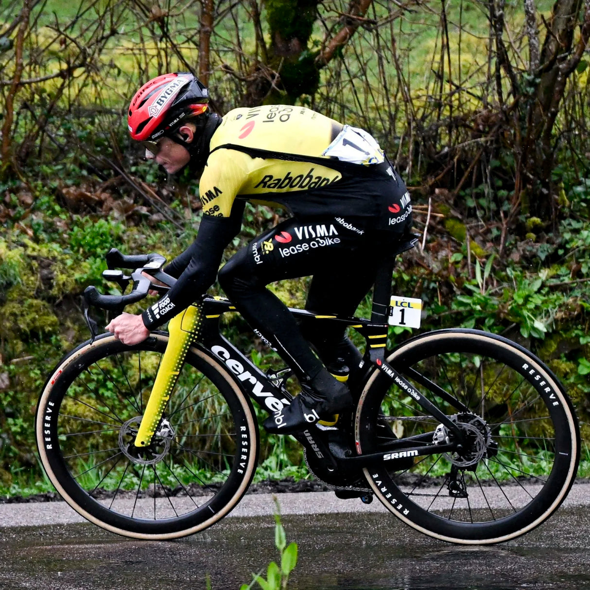 Radhose lang Team Visma Lease a bike 2026