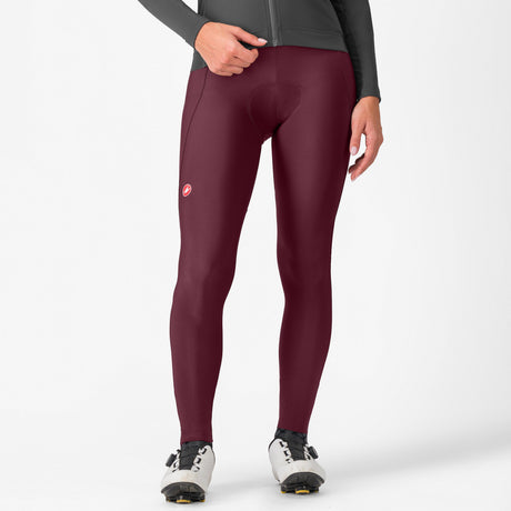 Calzamaglia donna Castelli Espresso DT - Bordeaux Castelli