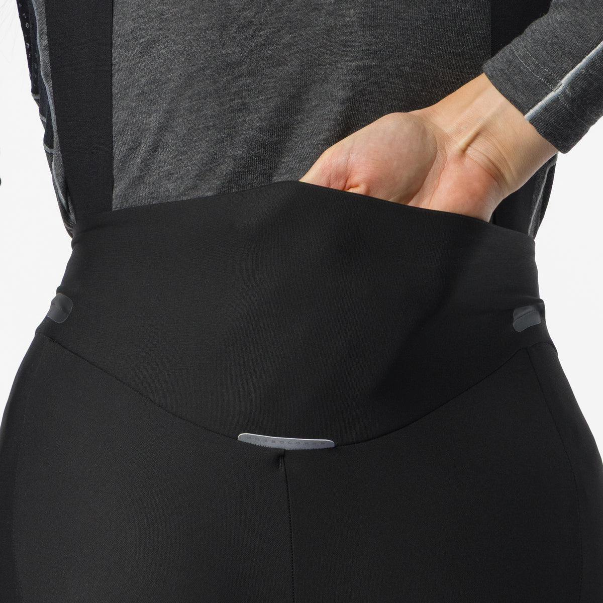 Castelli Sorpasso Pro DT frau lange tragerhose - Schwarz