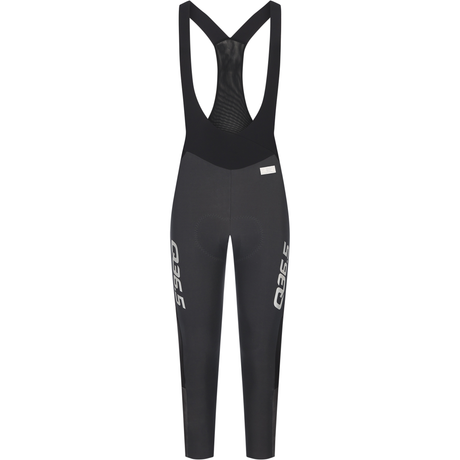 Bib tight women’s Q36.5 Dottore Hybrid - Grey dark