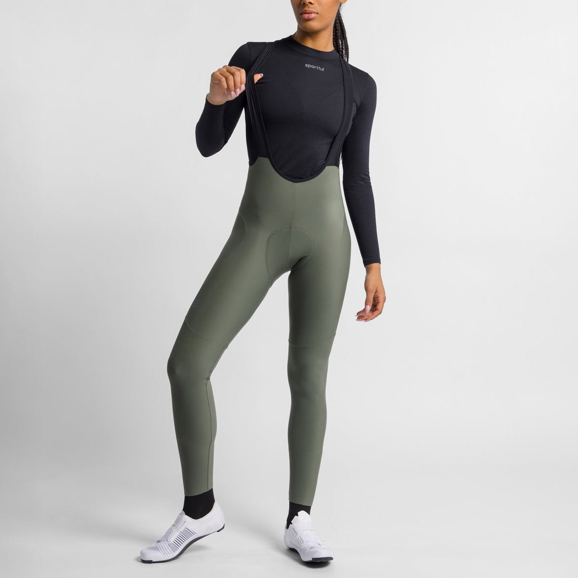 Culotte largo mujer Sportful Pulse - Verde