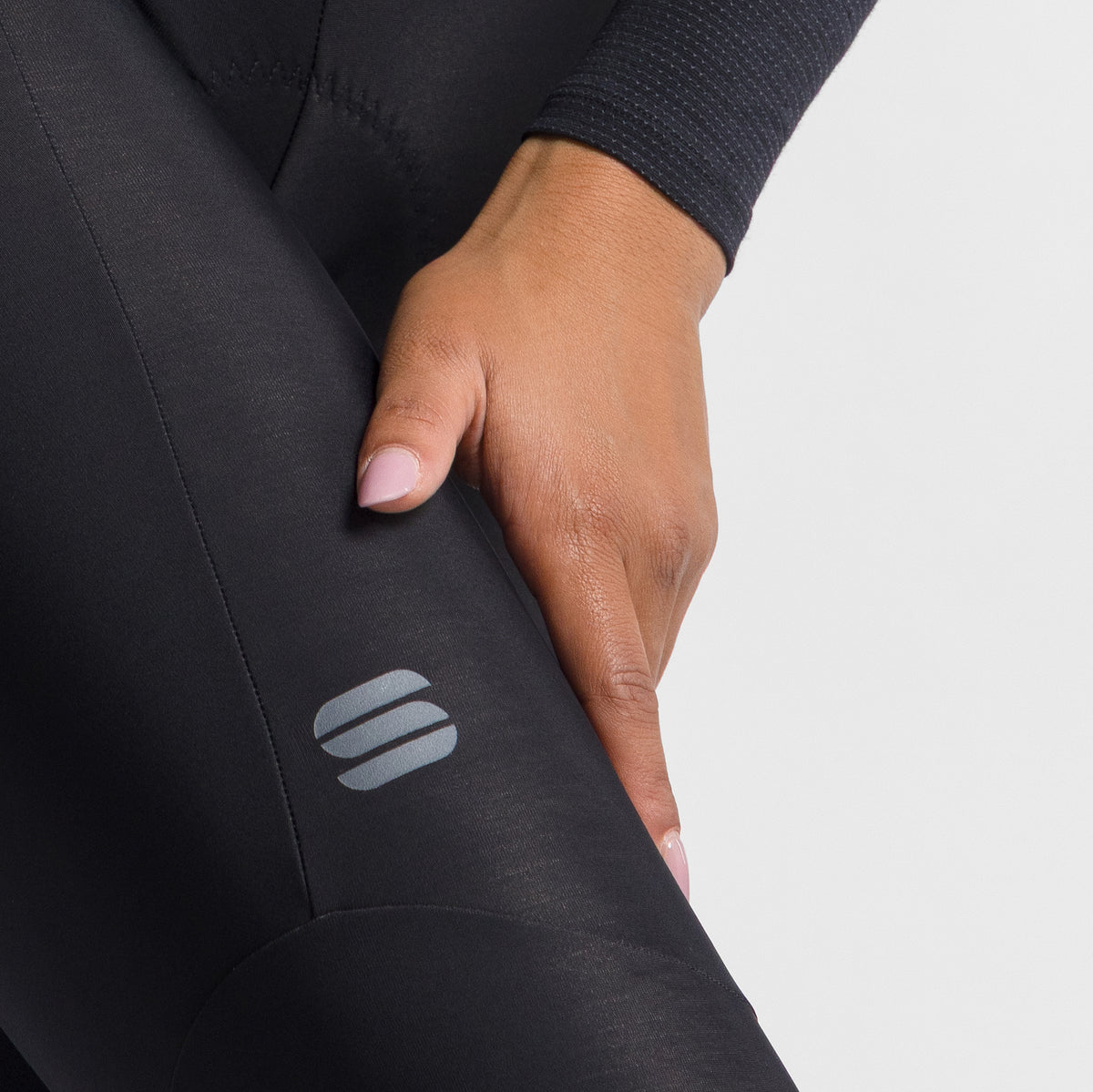 Cuissard long sans bretelles femme Sportful Pulse - Noir