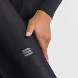 Cuissard long sans bretelles femme Sportful Pulse - Noir
