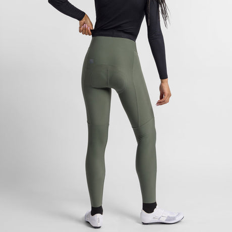 Culotte largo sin tirantes mujer Sportful Pulse - Verde