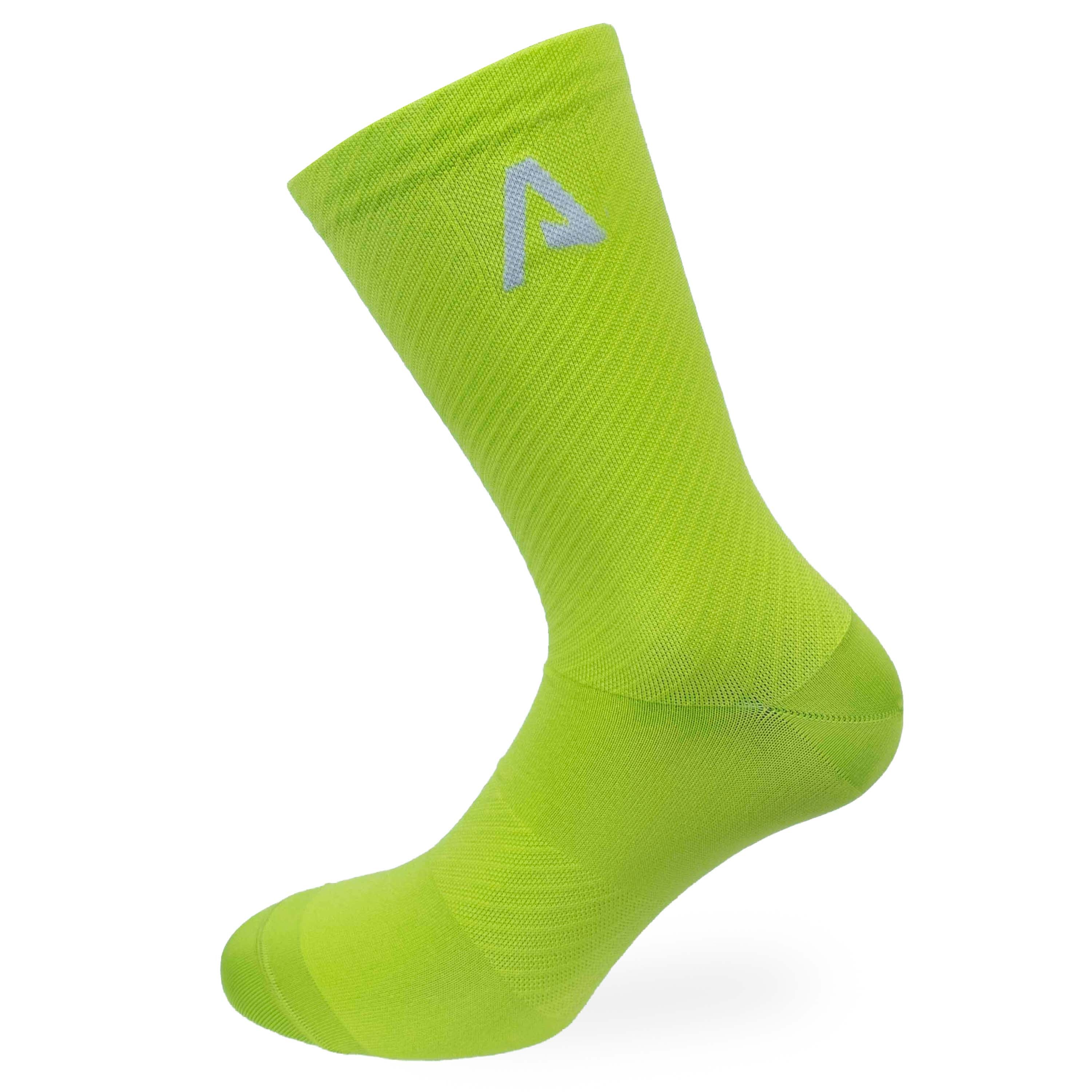 Calcetines All4cycling Color - Verde ácido