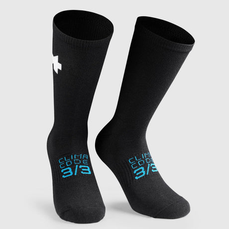 Calze Assos Winter P1 - Nero Assos