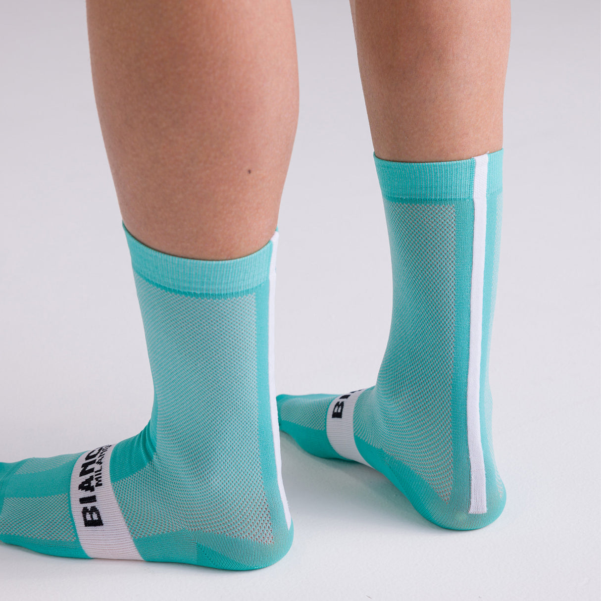 Calze Bianchi Milano Classic - Celeste - L