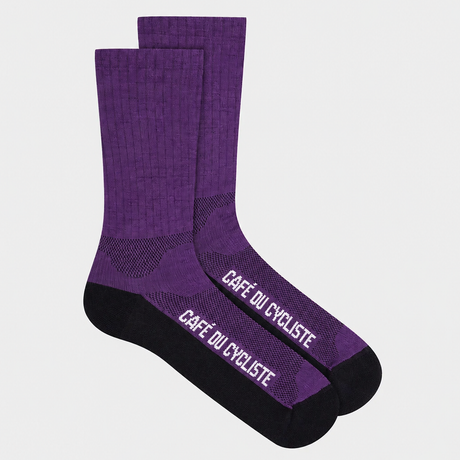 Calze Cafe du Cycliste Primaloft - Viola Café du Cycliste