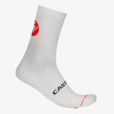 Calcetines Castelli Entrata 12 - Blanco