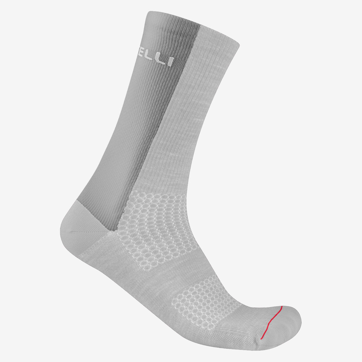 Calcetines Castelli Logo 18 Merino - Gris
