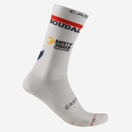 Calze Castelli Soudal Quick-Step 2026 Rosso Corsa Pro 18 Castelli