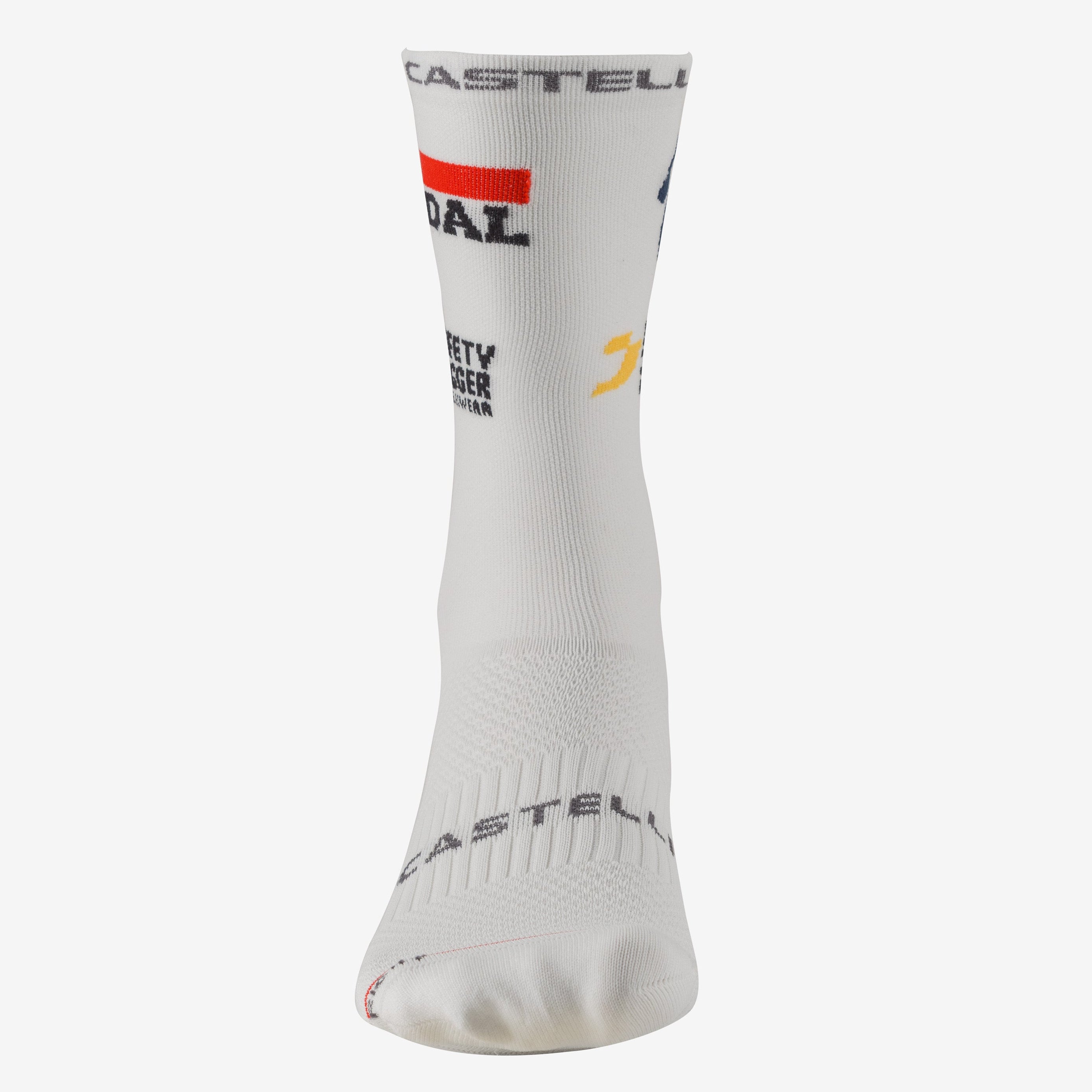Calcetines Castelli Soudal Quick-Step 2026 Rosso Corsa Pro 18
