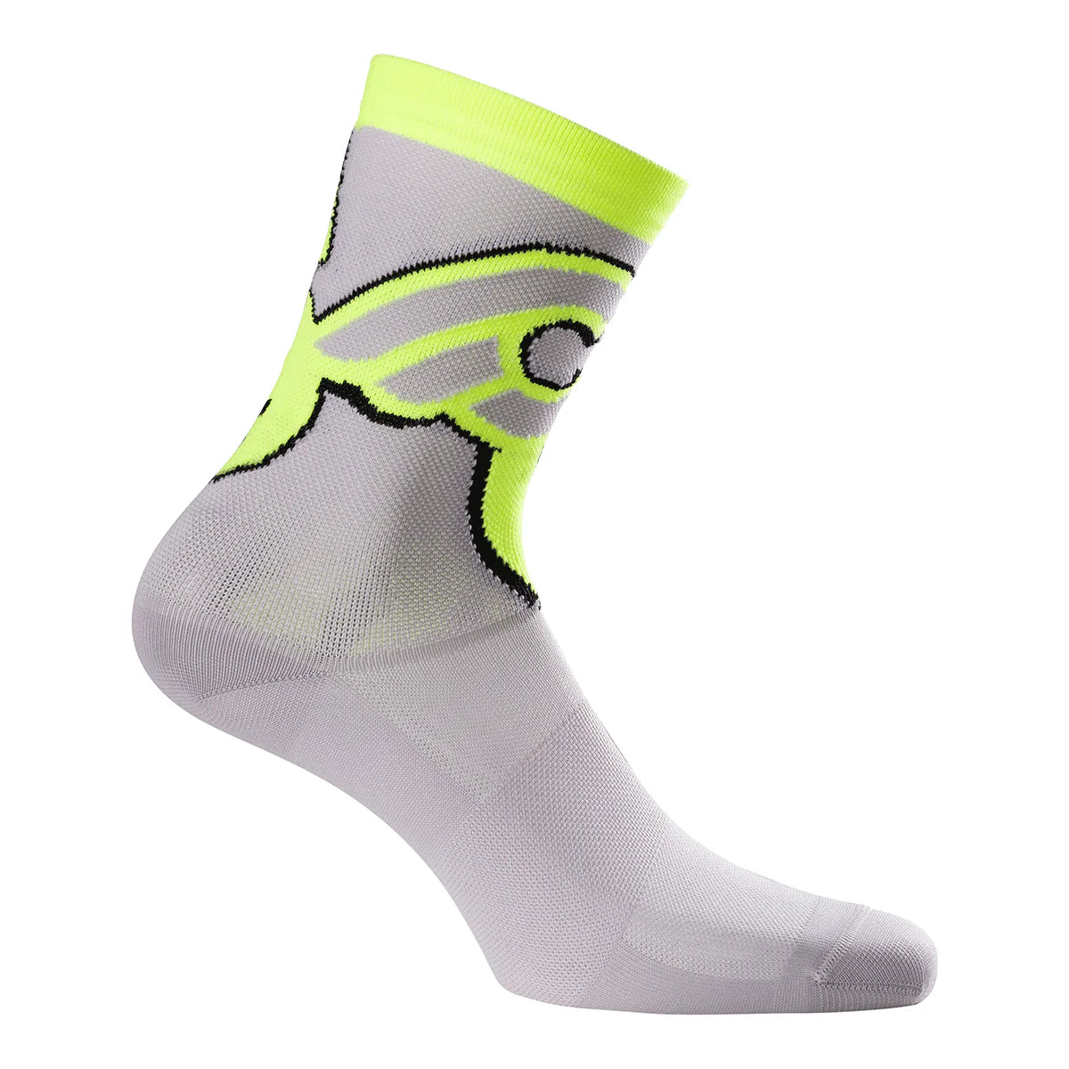 Calcetines Cinelli Tempo - Amarillo flúo