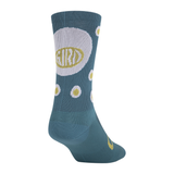 Calze Giro Comp Racer High Rise - Blu Eggs Giro