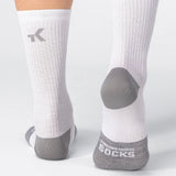 Chaussettes Gobik Winter Merino Snowflake - Blanc