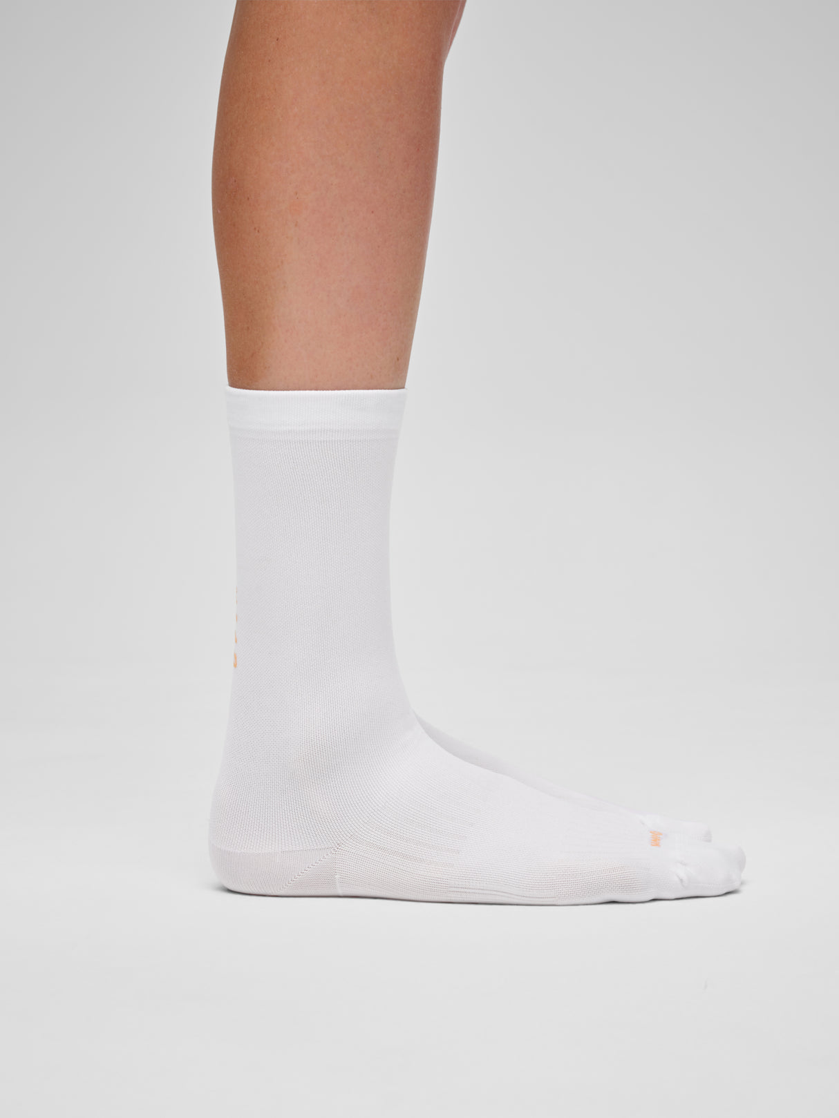 Maap Team Long Socks - White Orange