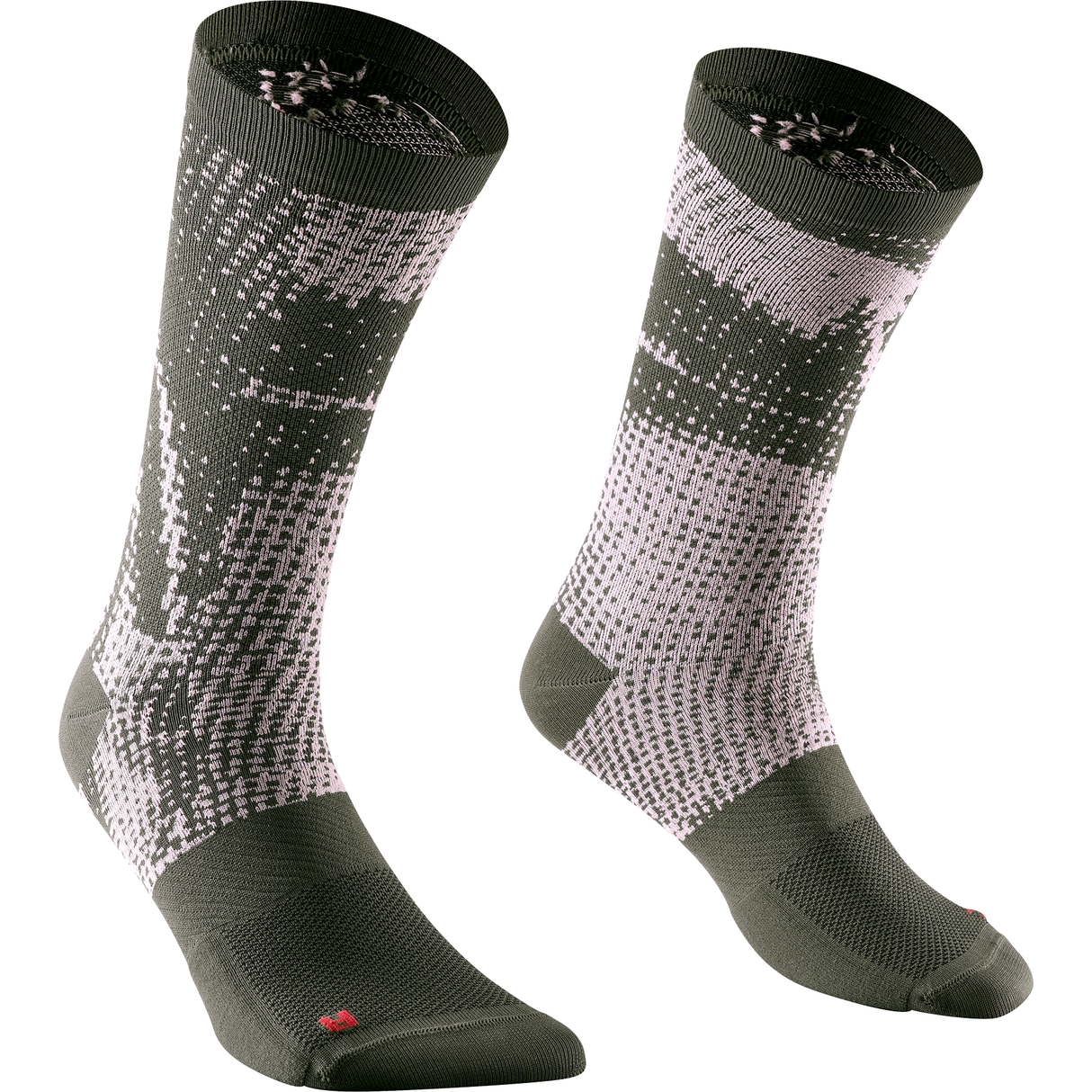 Mavic Essential Graphic Socken - Grün Rosa