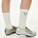 Chaussettes Pas Normal Studios Race - Blanc beige