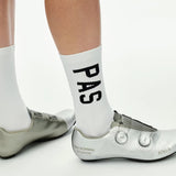 Calcetines Pas Normal Studios Race - Blanco negro