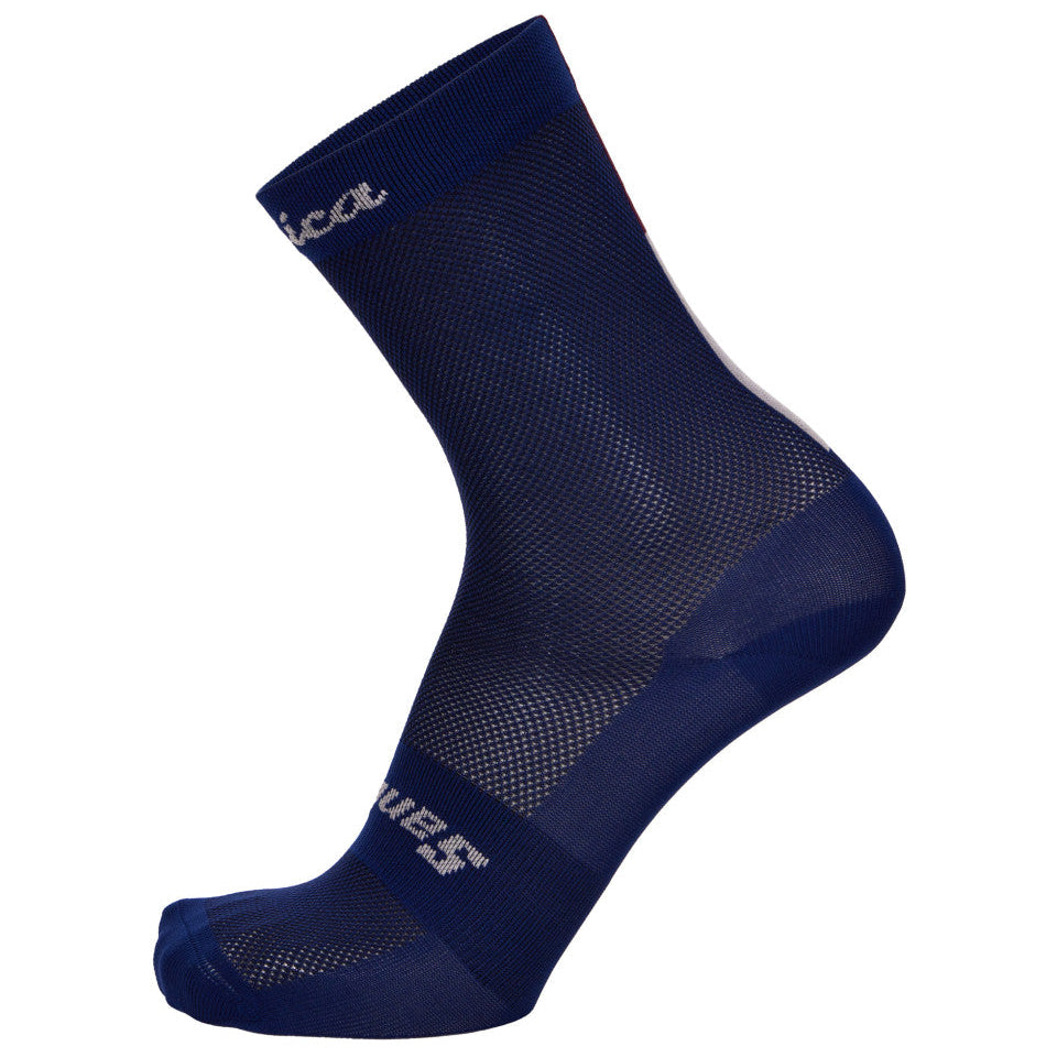 Santini Eroica Quiete socks - Blue