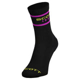 Chaussettes Scott Retro Casual - Noir - A
