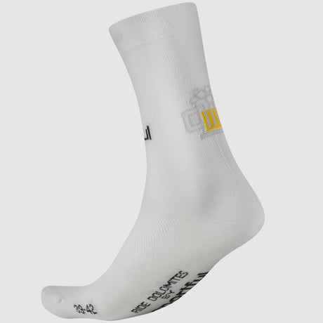Calze Sportful Ride Dolomites The Beers - Bianco Sportful