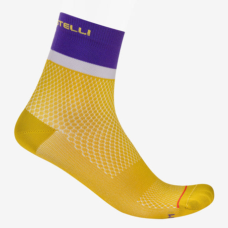 Calze donna Castelli Tonal Logo 12 - Giallo Castelli