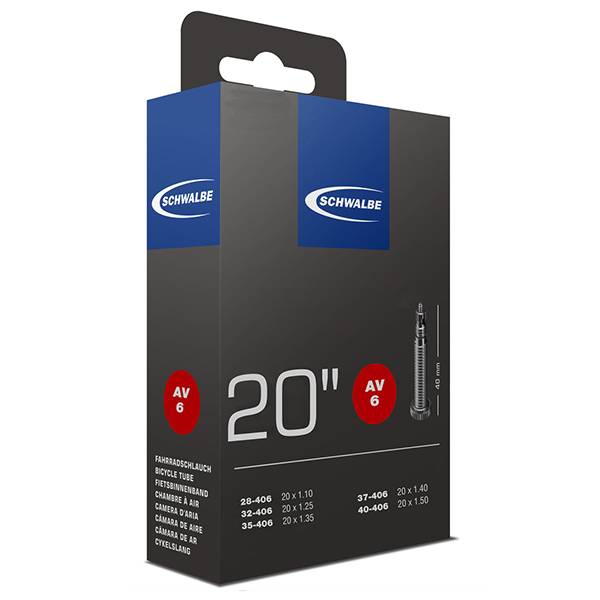 Camera d'aria Schwalbe SV6 20x1.10/1.50 - Presta 40 mm Schwalbe