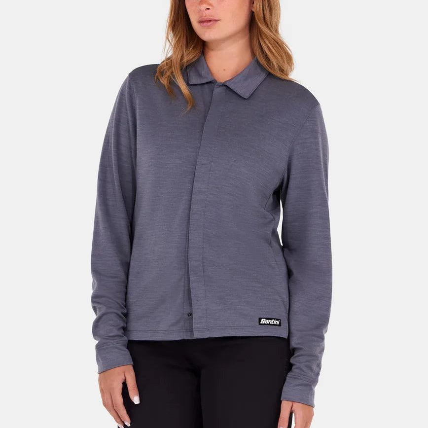 Chemise Santini Explorer Wool - Gris