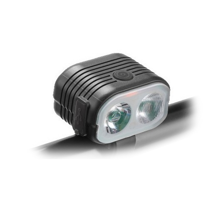 Campanello Pnk Elettronico + Luce 150lm - Nero Barbieri
