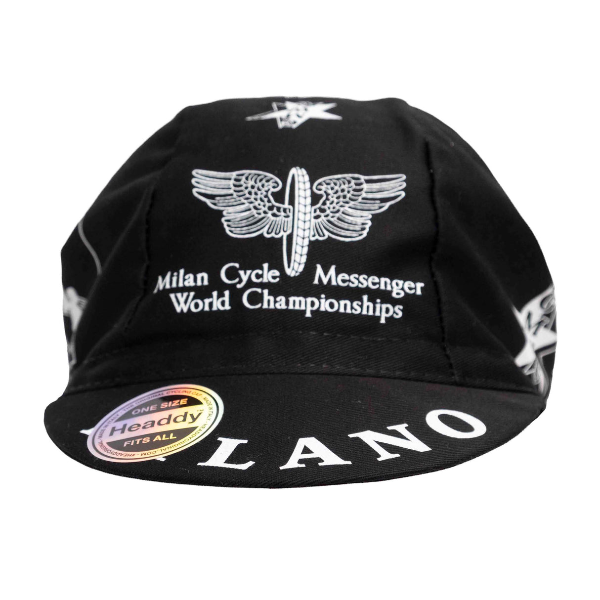 Cappellino Headdy x Cycle Messenger World Championships - Nero Headdy