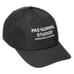 Casquette Pas Normal Studios Off-Race Cotton - Noir