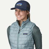 Cappellino Patagonia P-6 Logo Trucker - Blu Patagonia
