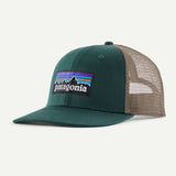 Cappellino Patagonia P-6 Logo Trucker - Verde Patagonia