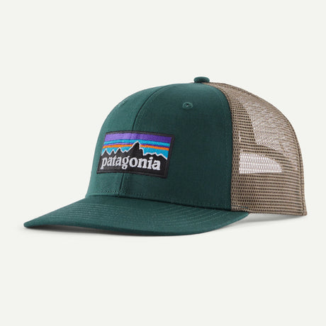 Cappellino Patagonia P-6 Logo Trucker - Verde Patagonia