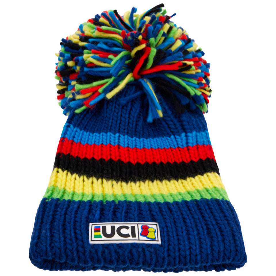 Cappellino Santini UCI Big Bobble - Blu Santini