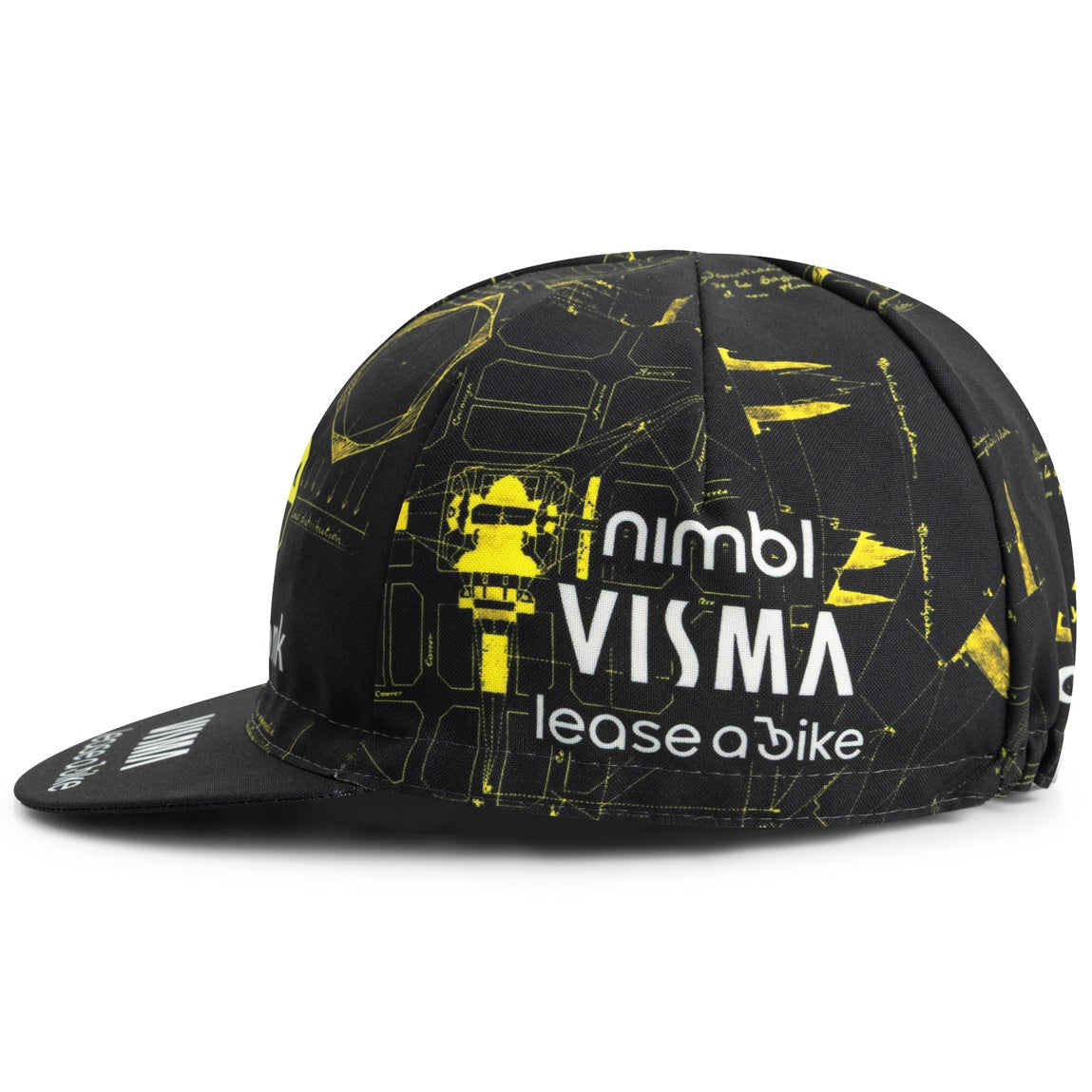 Cappellino Team Visma Lease a bike 2026 Dream Like a Champion Race - Tdf Yellow B.