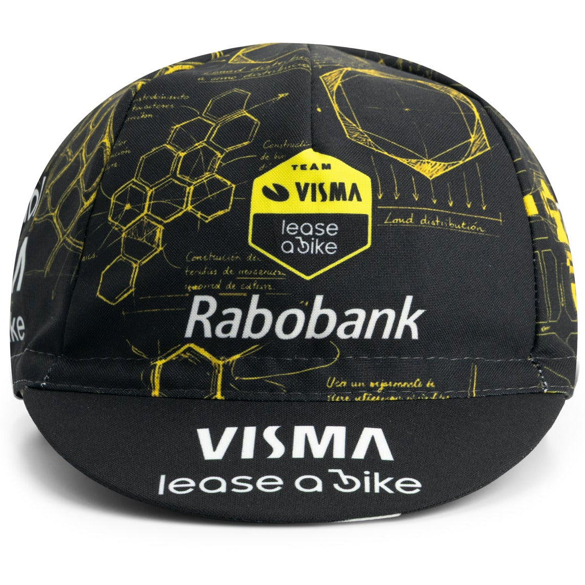 Cappellino Team Visma Lease a bike 2026 Dream Like a Champion Race - Tdf Yellow B.