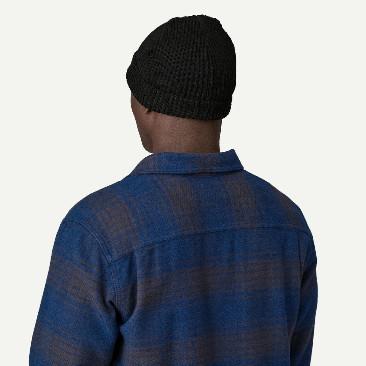 Wintermütze Patagonia Fishermans Rolled - Schwarz