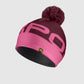 Gorro Karpos Larin Evo Pon Pon - rosa burdeos