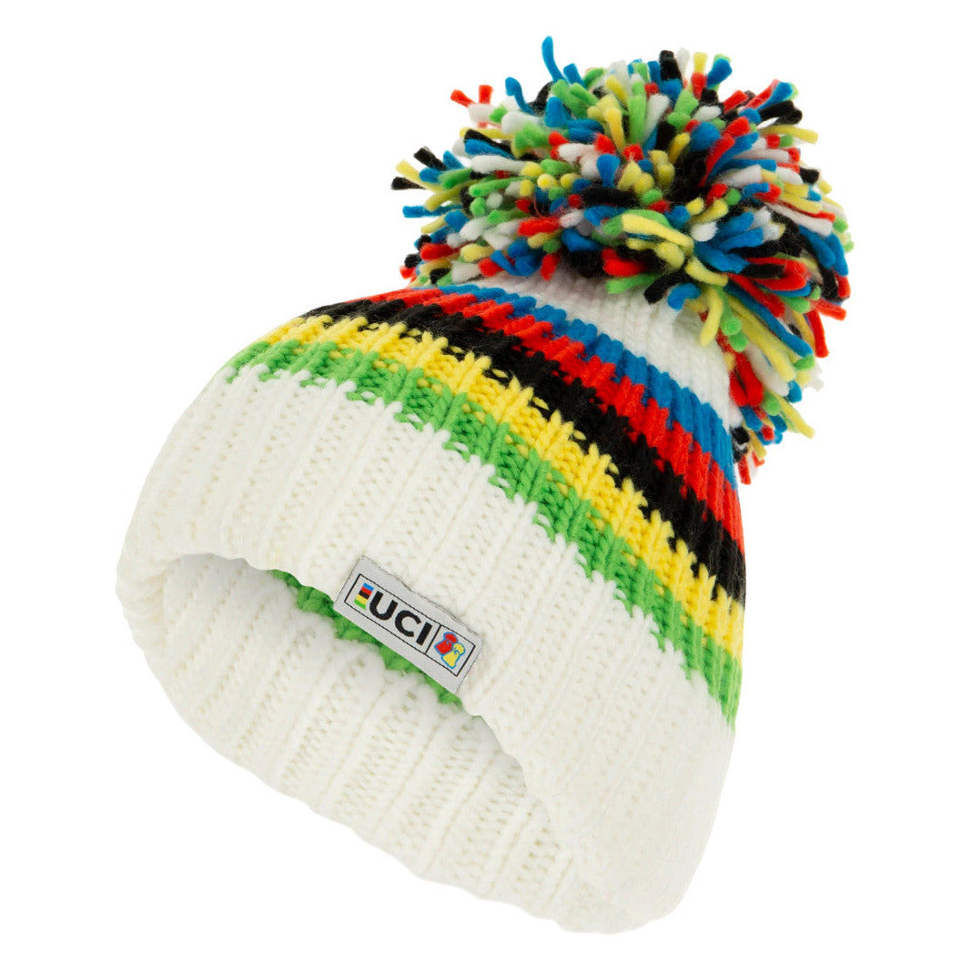 Cappello Santini UCI Big Bobble - Bianco Santini
